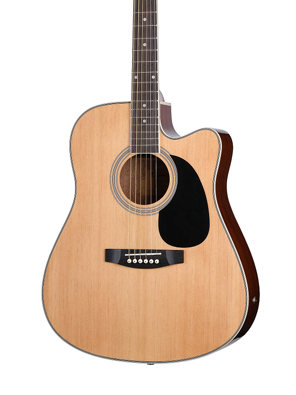 Фото LF-4121CEQ Акустическая гитара с вырезом и звукоснимателем HOMAGE
