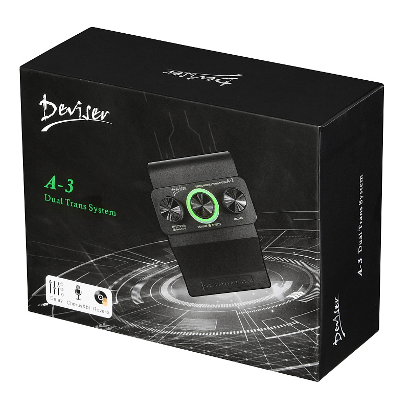 Фото Звукосниматель для акустических гитар DEVISER A-3 трансакустический