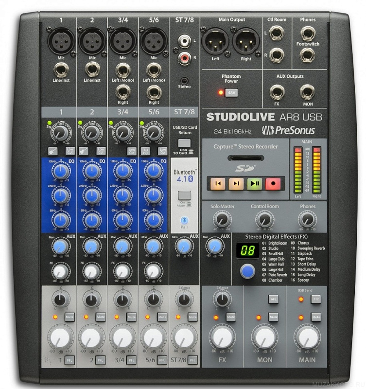 Фото PreSonus StudioLive AR8