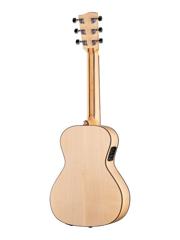 Фото TR2-1 Гитара электро-акустическая, трэвел, клен, Poni