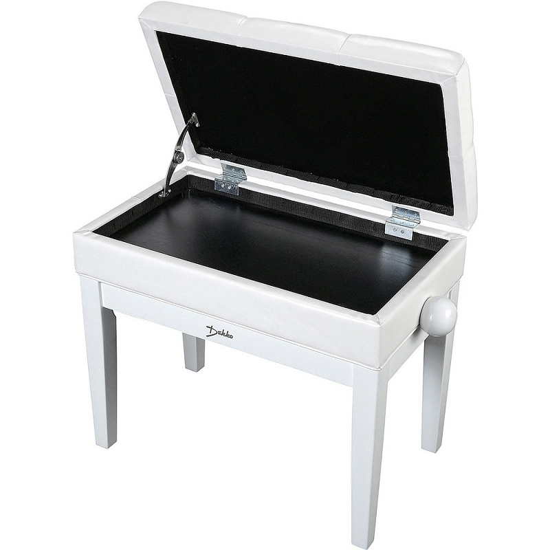 Фото Банкетка для пианино DEKKO JR-80 WH