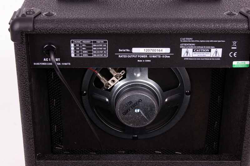 Фото LEEM S15RG Комбик гитарный 15Вт реверберация