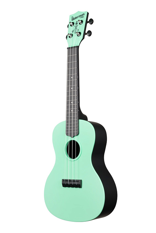 Фото WATERMAN by KALA KA-CWB-GN Green, Matte, Concert Ukulele w/Bag