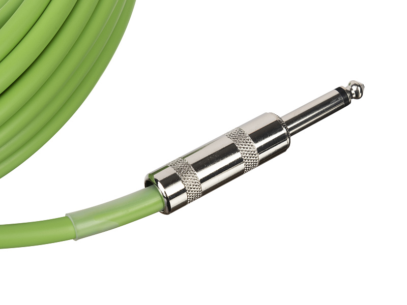 Фото Кабель инструментальный Foix XS10-GR, 10м, зеленый